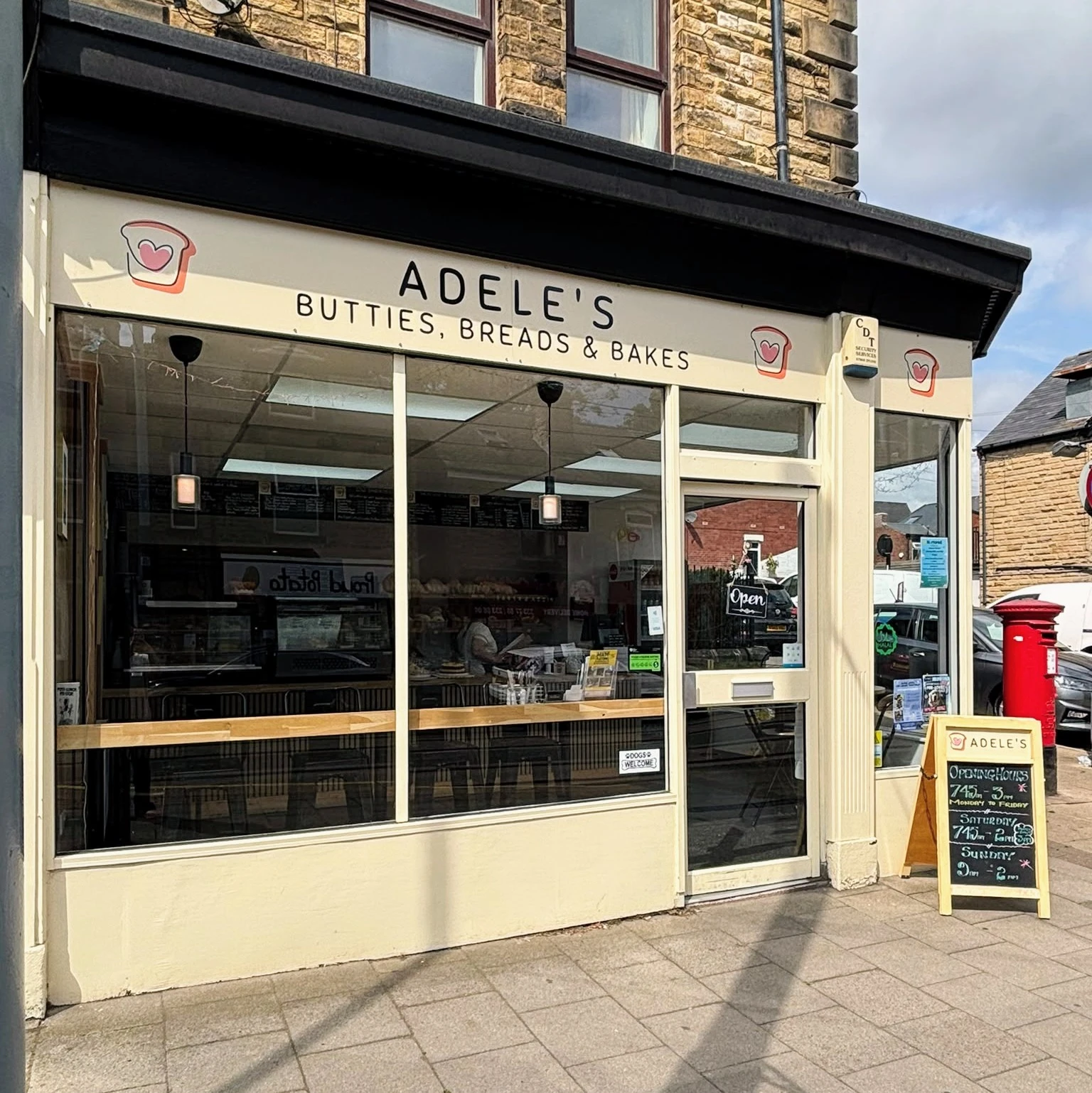 Adele's storefront